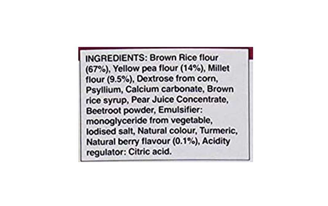 Orgran Rice & Millet O's Wildberry Flavour    Pack  300 grams